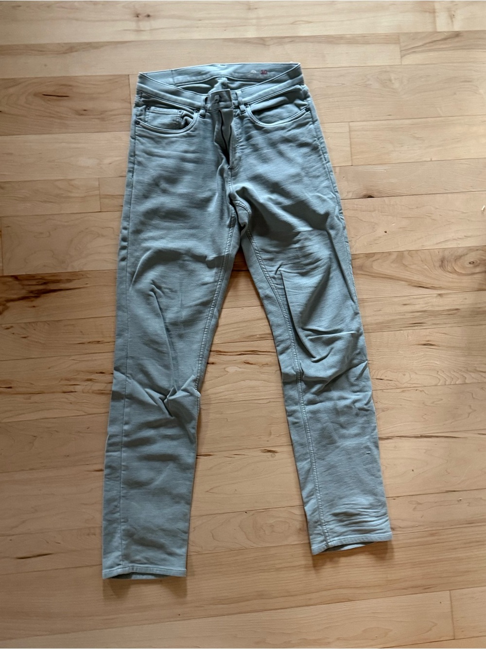 Faherty Stretch Terry 5 Pocket - sage